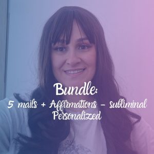 Coaching 5 emails + Personalized Affirmations-subliminal Bundle